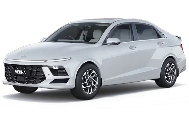 Hyundai Verna Atlas White