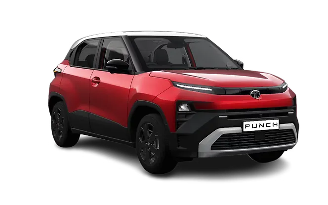 Tata Punch - Bengal Rouge With White roof Tata Punch - Bengal Rouge With White roof