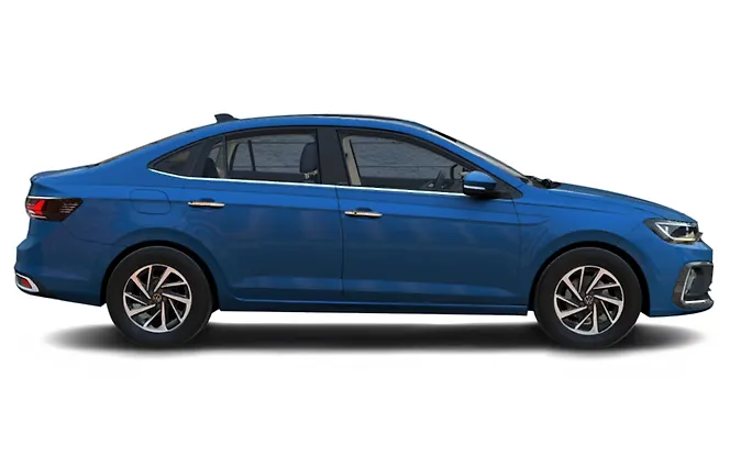 Volkswagen Virtus Rising Blue Metallic