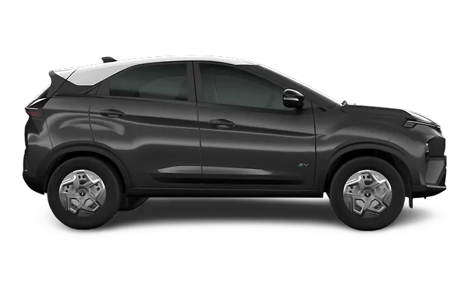 Tata Nexon EV Daytona Grey With White Roof