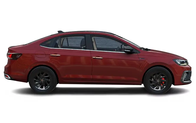 Volkswagen Virtus Wild Cherry Red