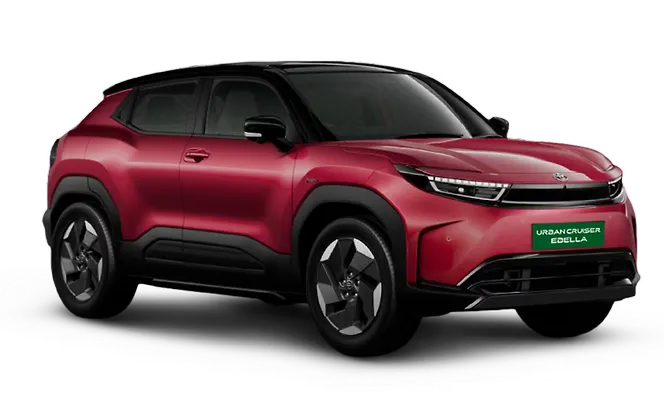 Toyota Urban Cruiser Ebella - Sportin Red with Black Roof