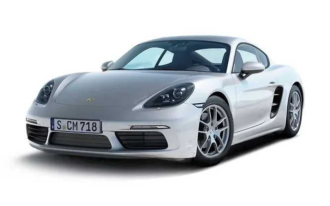 Porsche 718 GT Silver Metallic