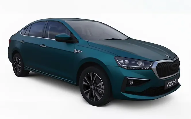 Skoda Slavia Lava Blue