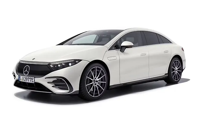 Mercedes-Benz EQS Diamond White Bright