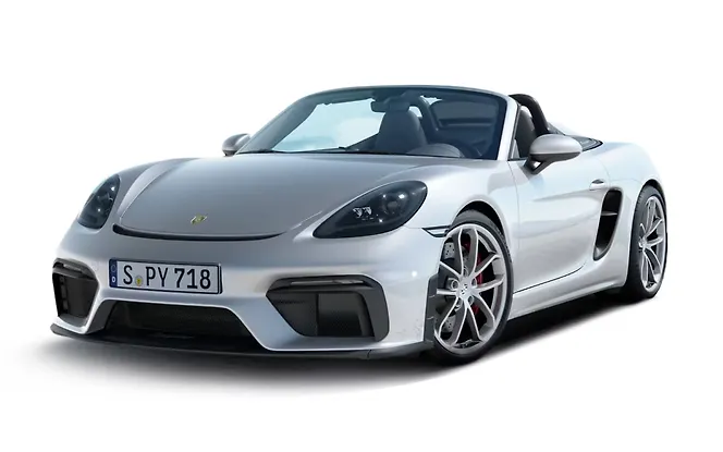 Porsche 718 GT Silver Metallic