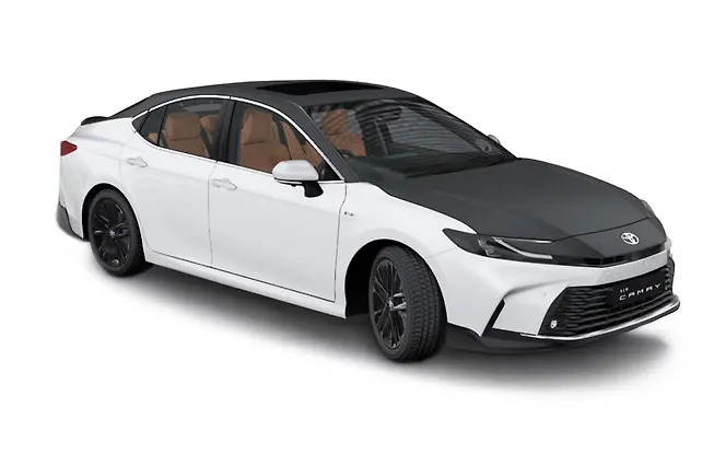 Toyota Camry - Platinum White Pearl With Matte Black