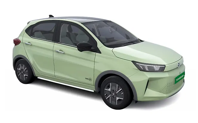 Tata Tiago EV - Dehradun Dew with Black roof