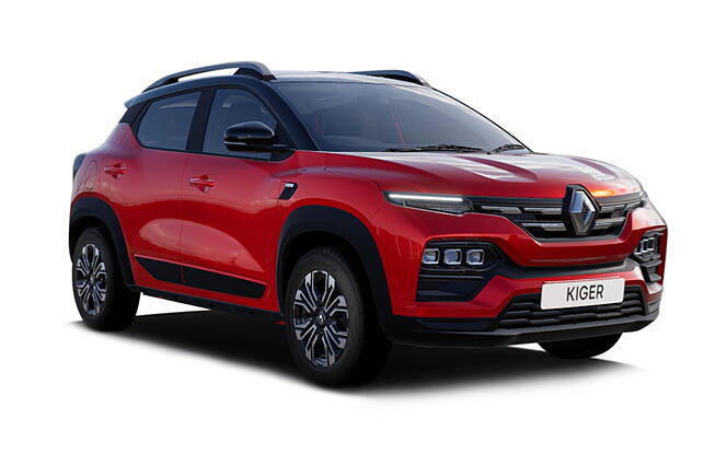 Renault Kiger - Radiant Red with Black Roof