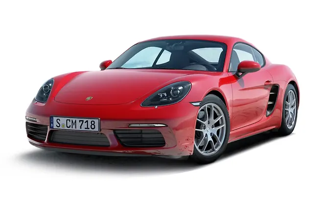 Porsche 718 Guards Red