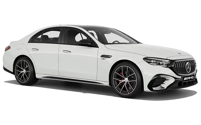 Mercedes-Benz AMG E53 PHEV Polar White