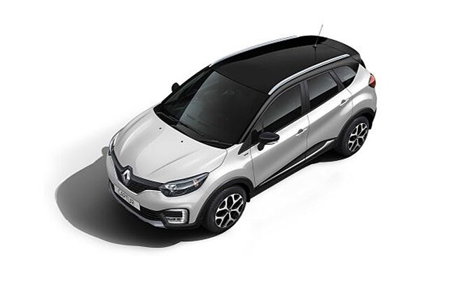 Renault Captur - Pearl White/Mystery Black