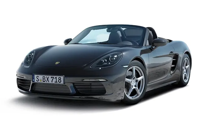 Porsche 718 Jet Black Metallic
