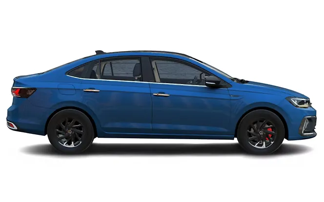 Volkswagen Virtus Rising Blue Metallic