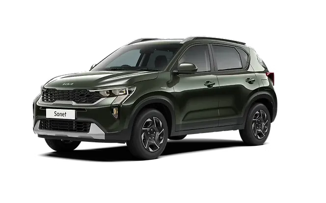 Kia Sonet Pewter Olive