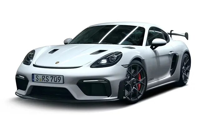 Porsche 718 White