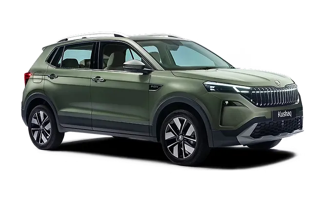 Skoda Kushaq Facelift - Shimla Green