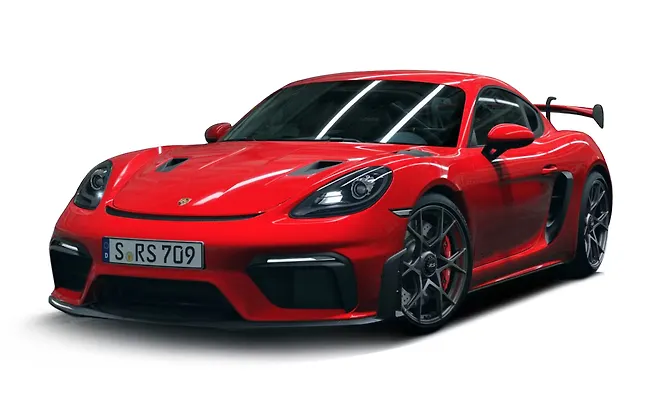 Porsche 718 Guards Red