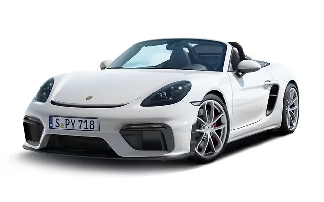 Porsche 718 White