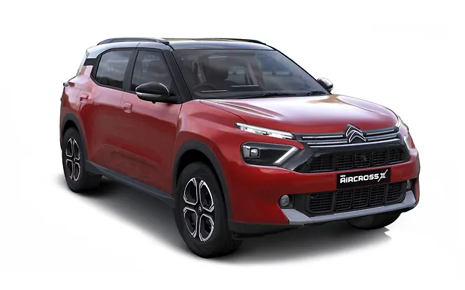 Citroen Aircross X - Garnet Red with Perla Nera Black roof
