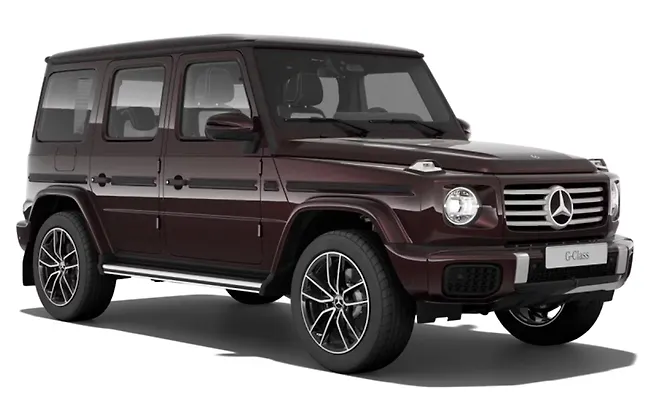Mercedes-Benz G-Class Rubellite Red Metallic