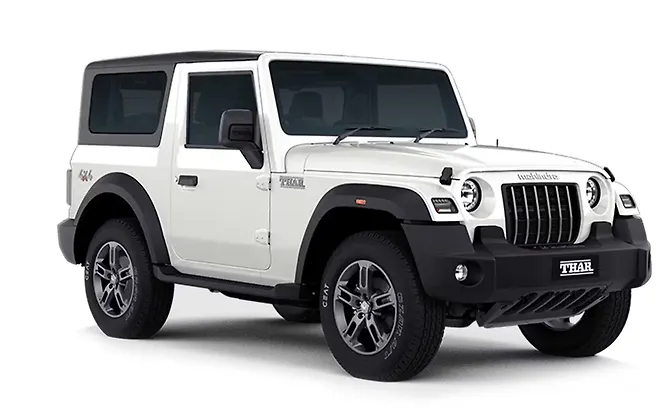 Mahindra Thar [2020-2025] Everest White