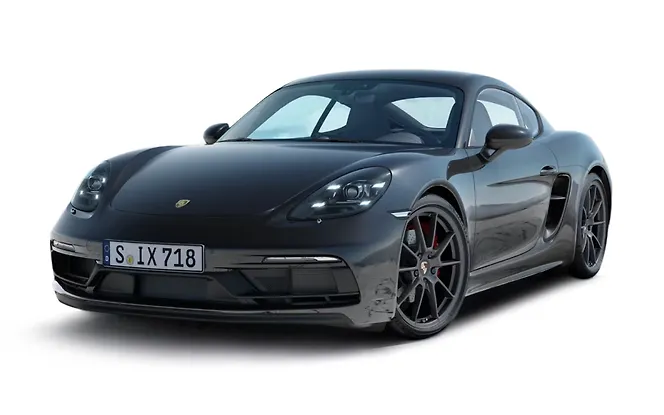 Porsche 718 Jet Black Metallic