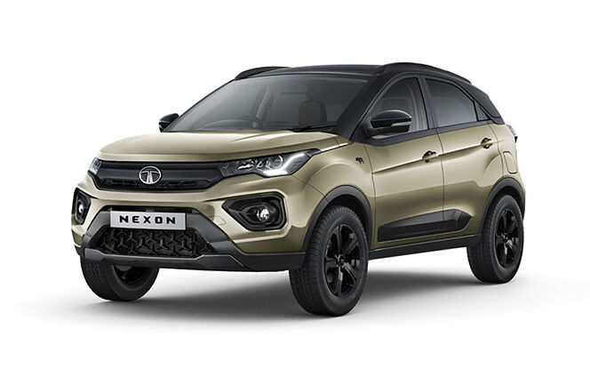 Tata Nexon 2020 - Grassland Beige with Piano Black Roof