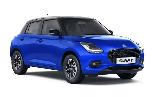 Maruti Suzuki Swift - Luster Blue with Bluish Black Roof