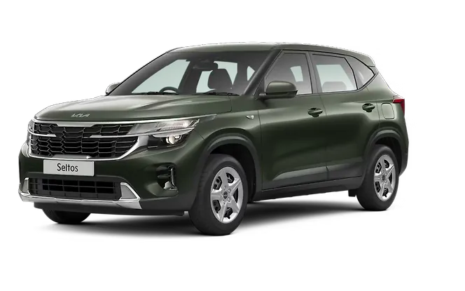 Kia Old Generation Seltos 2024 Pewter Olive