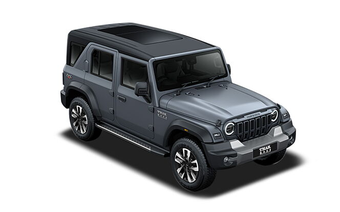 Mahindra Thar Roxx - Battleship Grey