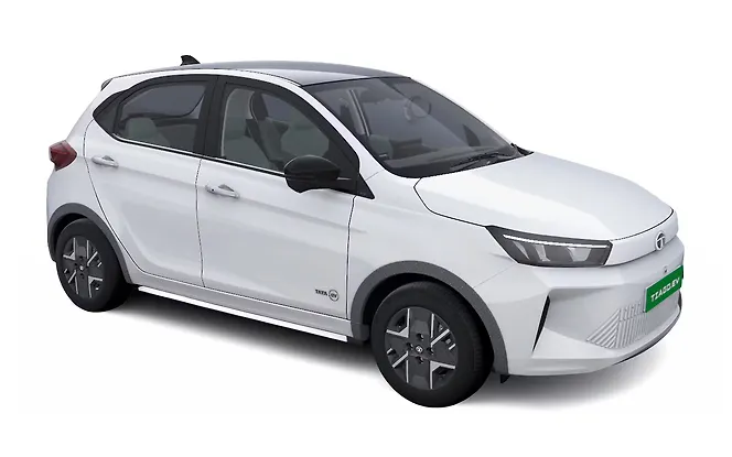 Tata Tiago EV - Pristine White with Black roof
