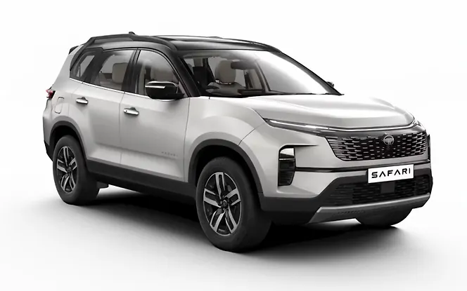 Tata Safari - Frost White With Dual Tone Tata Safari - Frost White With Dual Tone