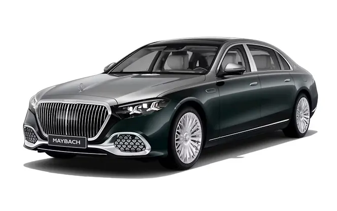 Mercedes-Benz Maybach S-Class - Emerald Green Metallic/Mojave Silver Metallic Mercedes-Benz Maybach S-Class - Emerald Green Metallic/Mojave Silver Metallic