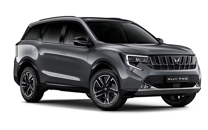 Mahindra XUV 7XO - Galaxy Grey with Stealth Black