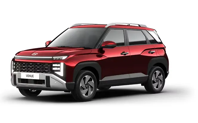 Hyundai Venue Dragon Red