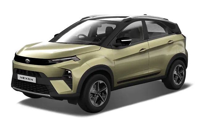 Tata Nexon - Grassland Beige with Black roof