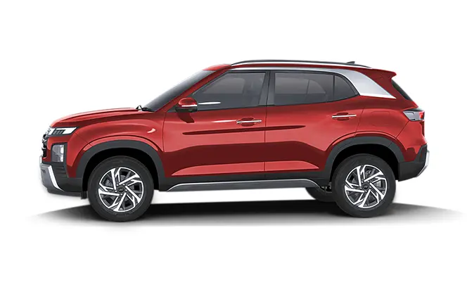 Hyundai Creta Fiery Red