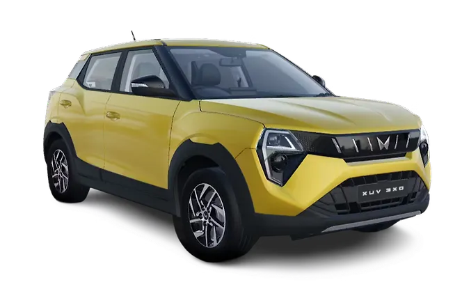 Mahindra XUV 3XO Citrine Yellow