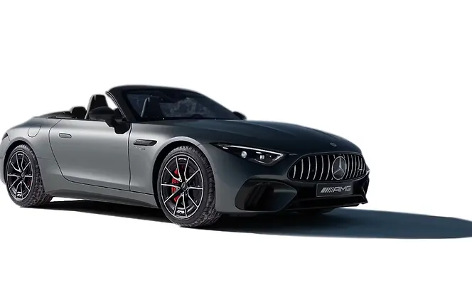 Mercedes-Benz AMG SL55 Roadster Selenite Grey Metallic