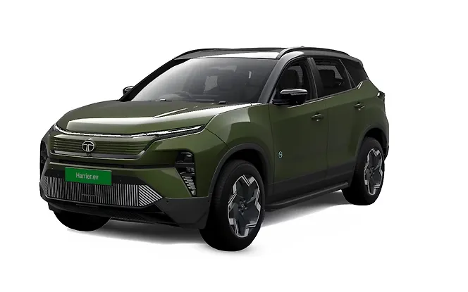Tata Harrier EV Seaweed Green