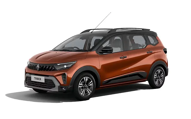 Renault Triber - Amber Terracotta with Black Roof