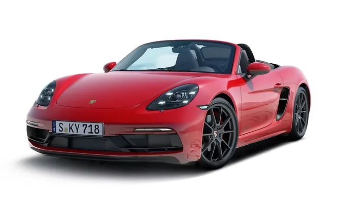 Porsche 718 Guards Red