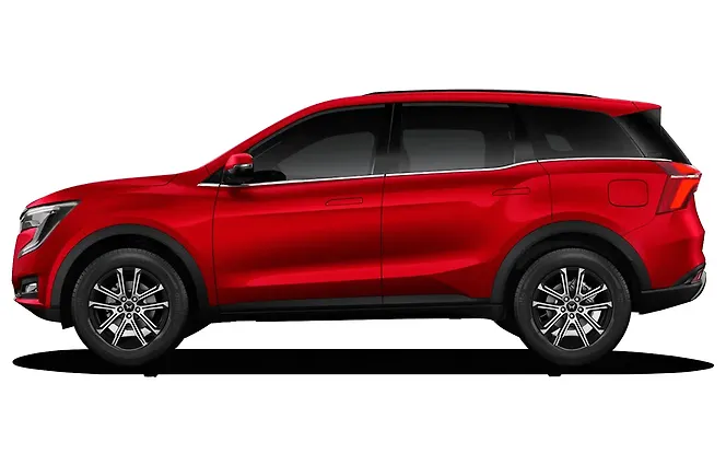 Mahindra Old Generation XUV700 Red Rage