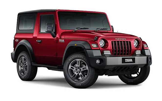 Mahindra Thar - Tango Red