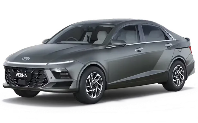 Hyundai Verna Titan Grey Matte