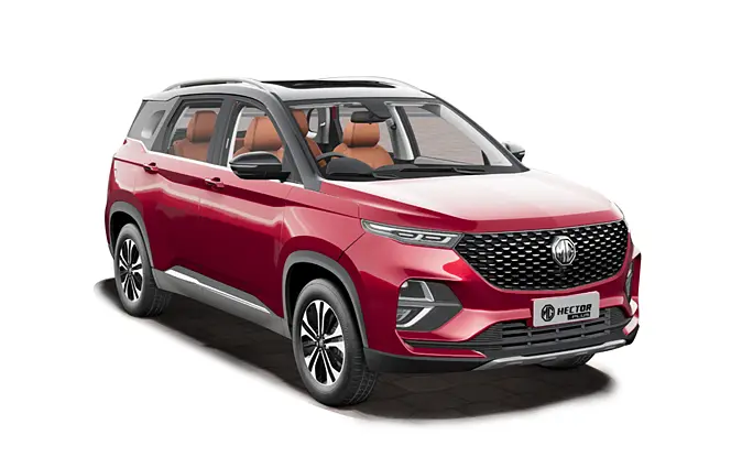 MG Hector Plus [2020-2023] - Glaze Red with Starry Black