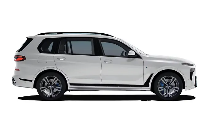 BMW X7 Mineral White Metallic