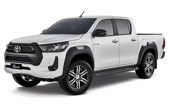 Toyota Hilux White Pearl Crystal Shine