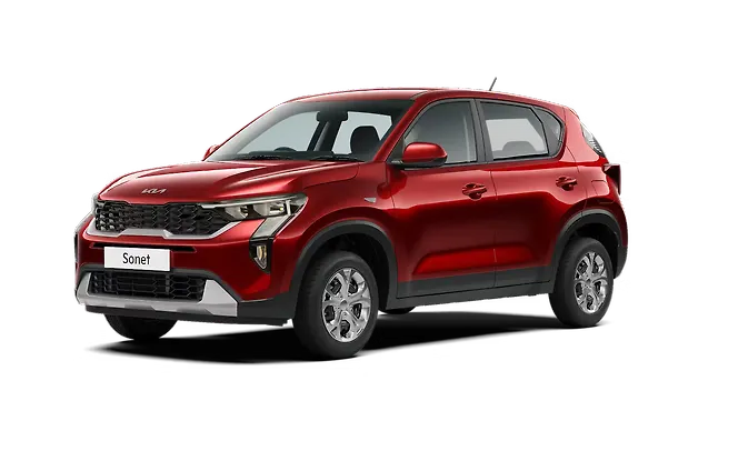 Kia Sonet Intense Red